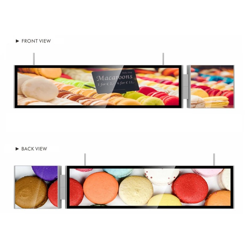 49 Inch LCD Бар Экран Экран Light Light- ике экран тоташтырылган