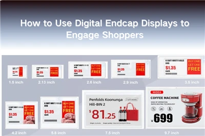 Кибетчеләрне җәлеп итү өчен санлы Endcap дисплейларын ничек кулланырга